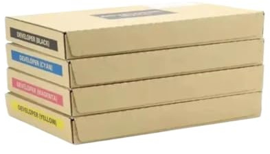 Materiale di sviluppo compatibile con fotocopiatrici a colori C700, C75 e J75 – Set da 4 pezzi