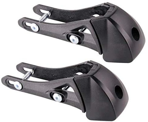 Milageto 2X Universal Inline Skates Rollbremsen Block Sicherheitsstopper Schwarz