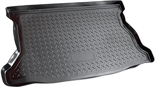 Recambo Kofferraumwanne passend für Honda Jazz I. Typ GD 2002-2008, Schwarz, Kunststoff, Passgenau mit Rand