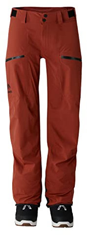 JONES Snowboards Damen Shralpinist Stretch 3L Hose, Obsidian Red, XS
