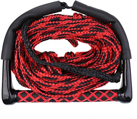 Vattenskidor rep 19/23 meter vattenskidåkning skidor surfrep knäbräda flytande surfrep wakesurf rep motorbåt vatten skidor bogserrep wakeboard rep (färg: C 23 M)