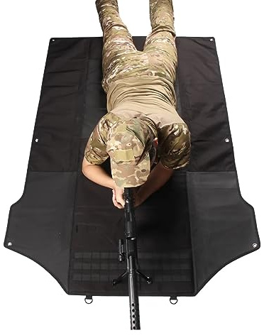 ACEXIER Tapis d'entraînement tactique de tir pour tir de plein air, tapis de camping, de chasse, nappe de pique-nique portable à enrouler