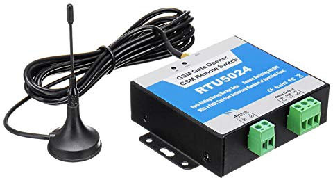 Apricancello automatico scorrevole RTU5024 GSM. Controllo accessi Telecomando for cellulare WIFI Interruttore relè di apertura del gate del controller Interruttore senza fili Antenna lunga antenna gra