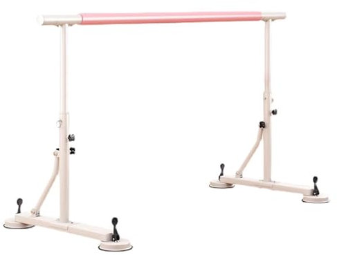 KPHYMOD Ballettstange Tragbare Ballettstange Mit Rutschfester Basis, Freistehende Ballettstange, Höhenverstellbar, Robuste Tanz-Stretch-Ballettstange Für Heimtanz-Barre-Workouts(4.92 ft)