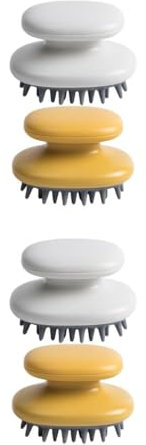 Ipetboom 4stücke Kopfhaut Massagebürste Shampoo Scrubber Für Trockene Und Nasse Anwendung Stimuliert Haarwachstum Und Reinigt Sanft Für Männer Und Frauen