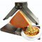Raclette Cheese Melter, Commercial Electric Cheese Machine, 900W Grill Melter with Double Heating Area, Rapid Heating Tradicional Raclette Melting Machine Cheese Heater for Western Restaurants