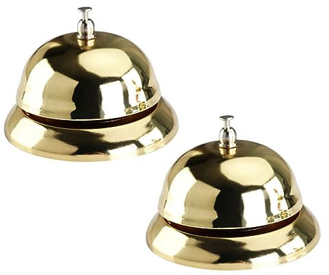 GRIRIW 2piezas Timbre De para Clientes Campanas De Asistencia Multiusos para Cocinas y Recepciones