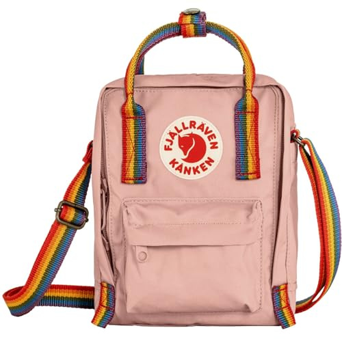 Fjällräven Unisex Kånken Rainbow Sling, Chalk Rose/Rainbow, One Size