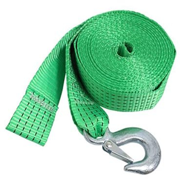 KMGDM Sangle de treuil avec crochet pour remorquer des véhicules - Sangle de remplacement robuste - Accessoires de remorque de bateau - 6,0/8,0/10,0 m