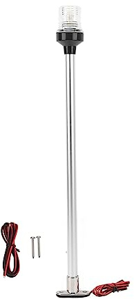 Feux de Navigation pour Bateau, PC 316 Aluminium en Acier Inoxydable Lumière Sévère avec Accessoires Marine Navigation Lights Feu de Signalisation de Voile For Fishing Boats Yachts Marine