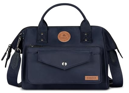 Cabaïa Umhängetasche Crossbody 5,8L - Damen - Wasserabweisend | Verstellbarer Schultergurt · Weite Öffnung · MOLLE-Wechseltaschen · Innentasche · Vegan zertifiziert · Langlebig