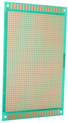Kisangel Circuit Imprimé Simple Face Cuivre pour Soudage DIY Plaque Essai Électronique pour Projets Électroniques et Montage de Circuits
