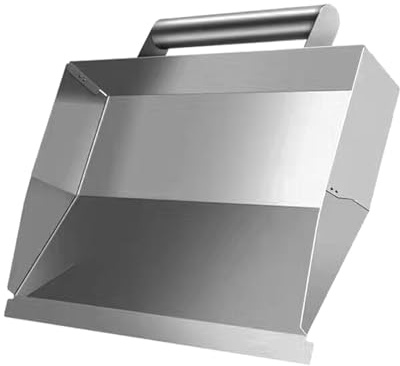 SIXRUN Paleta de Enlucido Eficiente de Acero Inoxidable para una Operación de Enlucido Rápida, Herramienta de de Pared de Doble para Edificios de Oficinas, 12,72 * 7,87 * 1,97 Pulgadas