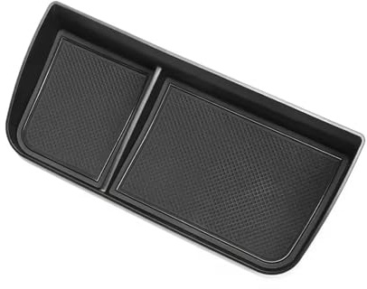 Scatola portaoggetti per cruscotto sinistro con timone portaoggetti vassoio nascosto dietro lo schermo per Toyota RAV4 2023 accessori interni auto in ordine