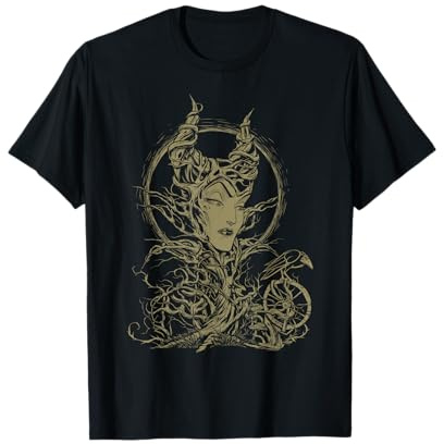 Disney Sleeping Beauty Maleficent Crow Branches T-Shirt T-Shirt