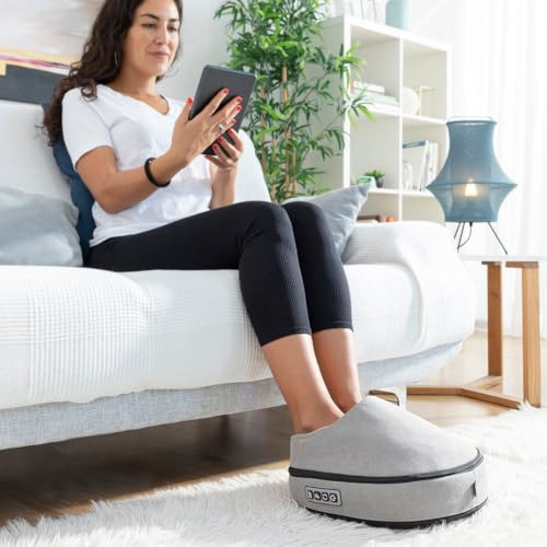 InnovaGoods® Heizbare Shiatsu-Massagegerät 2-in-1 Futsa, für eine tiefe und entspannende Massage von Rücken und Nacken, mit Wärmefunktion und Massagegerätedesign, ideal für Zuhause und Büro.