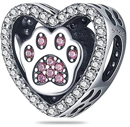 LONGLUCK 925 argent sterling pendentif compatible avec Pandora Serpentine Chaîne Bracelet Collier, la fête des mères pendentif