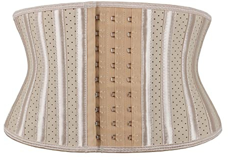 Atbuty Super Short Torso Waist Trainers Belt for Women Hourglass Invisible Breathable Waist Cincher Corset Belt Tummy Control Underbust Trimmer