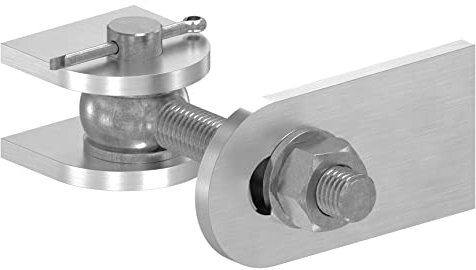 STEINBACHER© | Edelstahl Torband 180° verstellbar, Gewinde M16, V4A