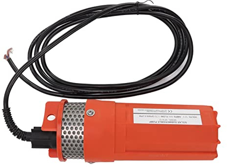 12V DC Submersible Well 6.5L Quick Disconnect Multiple Power Supplies Pump for Irrigation Cabin Water