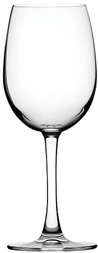 Utopia Tableware Nude Reserva Crystal Bordeaux Tri Lined White Wine Glasses 350ml CE Lined at 125/175/250ml - Set of 24 - LCE