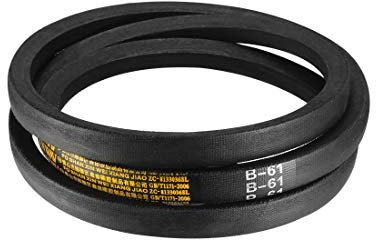 sourcing map B-61 Keilriemen 61 Teilungslänge, B-Sektion Gummi-Antriebsriemen 1549 Li