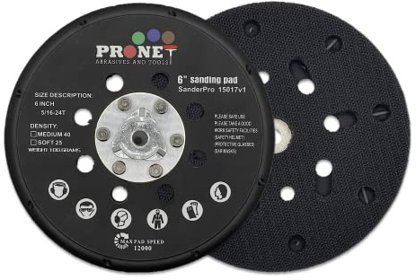 Almohadilla de repuesto para lijadoras orbital Festool RO1, ES150, ET2, ES/ETS 150, LEX150, LEX150, LELEX..