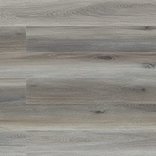 MSI Hampstead 6 in. x 48 in. Glue Down Luxury Vinyl Plank Flooring – Maplewood Gray | Dark Gray Wood Look, 2MM Thick, 12MIL Wear Layer, 36 Sq. Ft