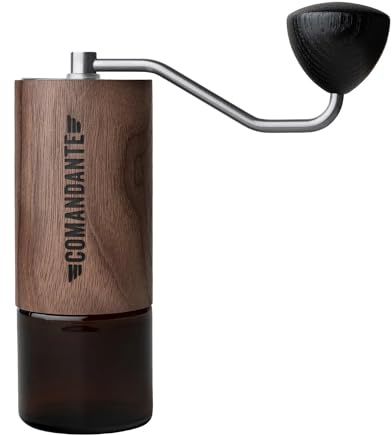 Comandante Kaffeemühle C40 MK4 Nitro Blade Liquid Amber/Edelstahl