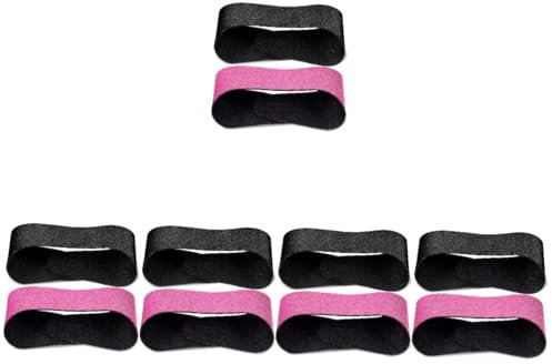 Kisangel 10stücke Schwimm Stirnbänder Für Junge Mädchen Ohrenschutz Kopfband Für Kleinkinder Mittel Schwarz Für Schwimmen Surfen Und Wassersport