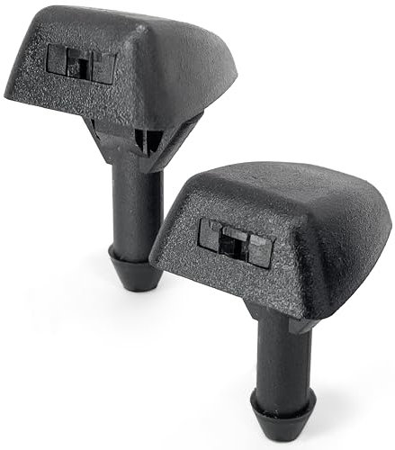 Click&Fit Lot de 2 buses de lave-glace compatibles avec Volvo XC90 V70 S80 C70 S40 V50 C30 S70 V40 de 1998 à 2014 – Jet d'essuie-glace pour lave-glace remplace 30655605 7845009010 9188997