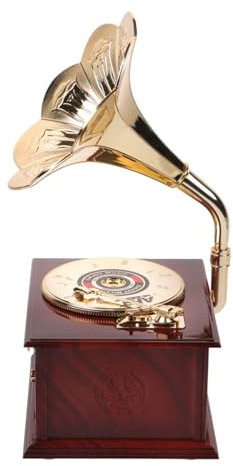 Cabilock Vintage Musikbox Dekorative Spieluhr Im Retro-stil Klassisches Design Für Tischdekoration Perfektes Für Geburtstage Und Feiertage Hergestellt Aus Langlebigem Material