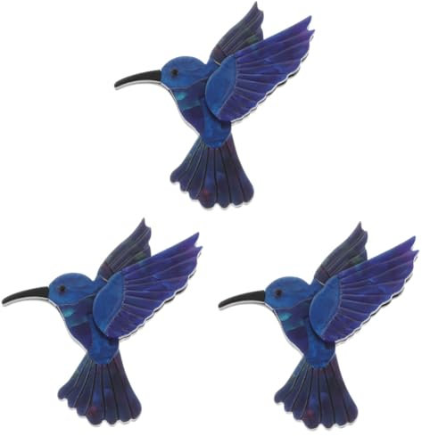 BESTYASH 3 Pièces Broche Animaux Broche Mignonne Épingle à Chapeau Pour Hommes Animal Pince à Linge Décoration De Vêtements Épingle à Vêtements Décorative Acrylique