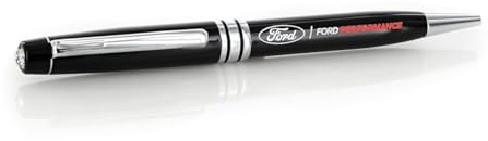 Ford Performance Black Pen with Crystal embellished with Dazzling Clear Crystal
