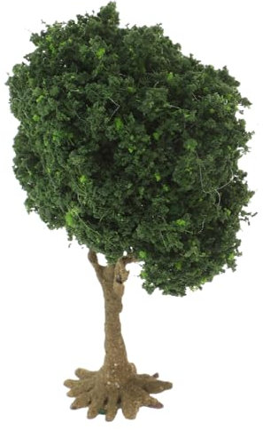 Toddmomy Miniaturbäume Für Bastelarbeiten Gebäudemodelle Landschaftslandschaften Realistischer Frühlingsgrüner Minibaum Für Dioramen Modelleisenbahnen Und Architekturprojekte