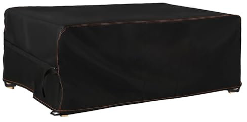 Enzeno large garden gurniture covers waterproof 300x250x100cm outdoor furniture cover 210D oxford fabric rattan garden sofa cover with buckle strap patio furniture covers