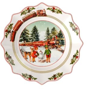 Villeroy & Boch - Annual Christmas Edition Plate 2025 24 cm Multicoloured, Festive Plate, collectable, Crockery Ceramic, Christmas dinnerware, Premium Porcelain