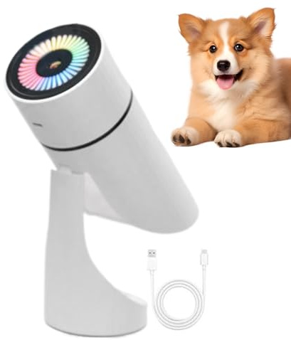 Humidificador para Perros - Pequeño Humidificador Portátil de para Mascotas - Difusor Recargable y Silencioso para Plantas del Hogar, Viajes con Mascotas, Escritorio, Casa, Guardería,