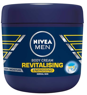 Nivea Revitalising Men Körpercreme für normale Haut, 400 ml (1 Stück)