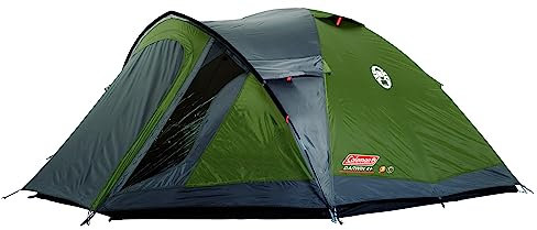 Coleman Tent Darwin | 4 Person Compact Dome Tent | Lightweight Camping, Festival and Hiking Igloo Tent | 100% Waterproof with HH 3000mm | Sewn-in Groundsheet