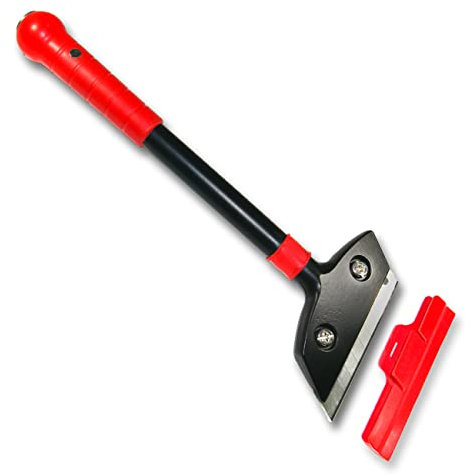 GOLDMAN SERVICE | Raschietto per ferro da stiro industriale professionale per l'ospitalità grande raschietto in vetroceramica da cucina, guarnizioni, gratta vetri, silicone, lunghezza: 32 centimetri