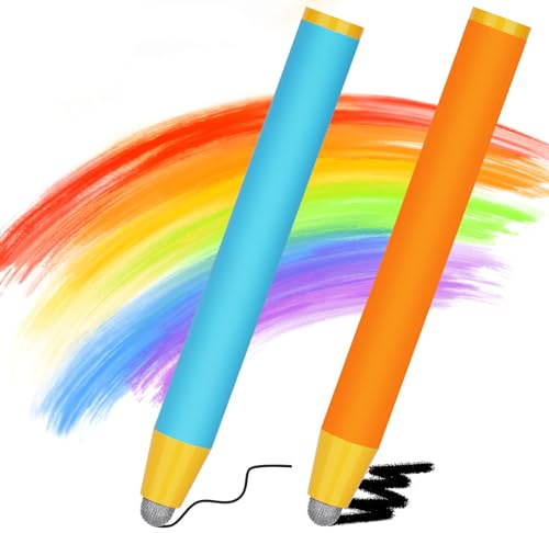 Flintronic Tablet Stift für Kinder, Tablet Eingabestift, Touchscreen Stift für Kinder, Stylus Touch Pen Kompatibel mit iPhone/Android/iPad Pro/Mini/Air/iWatch/Kindle/Kinder Smartwatch