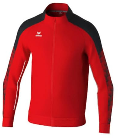 Erima Unisex EVO STAR träningsjacka (1032412), röd/svart, S