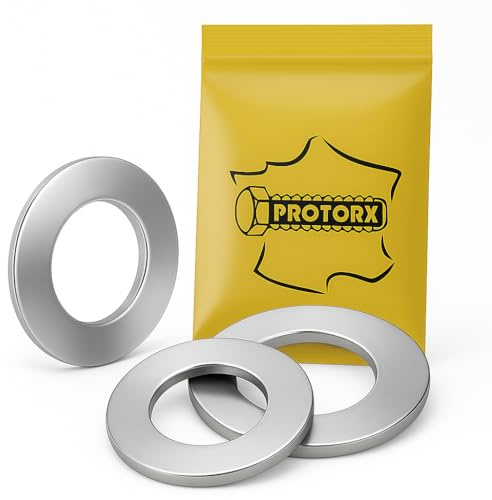 Rondelles Metal Inox M10 : (Diam.int = 10,5mm x Diam.ext = 20mm) | 20pcs Étroite Plate Type Z en Acier Inoxydable A2 | Anti-Corrosion Usage Exterieur-Interieur | Bricolage Réparation Visserie