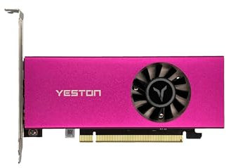 Yeston GeForce RTX 3050 6GB GDDR6 LP(Equipped with a Half Height Shifter) Graphics Cards pci Express 3.0 Video Cards Desktop Computer PC Video Gaming Graphics Card