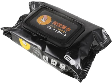 OUNONA Multi-Function Car Glue Cleaning Wipes 80 Sheets/Bag for Car Surfaces and Glue Time Saving Versatile Use Non-Woven Fabric Remover Wipes for Home and Office