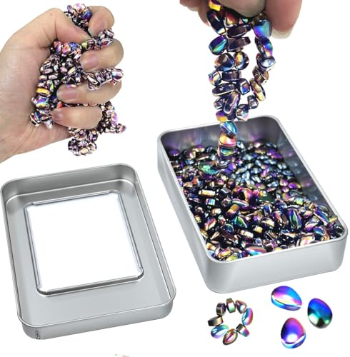 Magnete Bunt Steine 620Pcs Fidget Toys Geschenk Teenager Magnetsteine Spiel Anti Stress Autismus Spielzeug Asmr Erwachsene Coole Sachen Geschenke für Jugendliche Jungs Mädchen(Farbig)