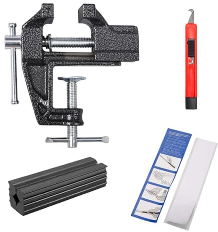 Yonuaret Golfschläger Griffwechsel Set - 4-teiliges Golf Griff Entfernungs Werkzeug Zubehör Set | Doppelseitiges Klebeband Ersatz Entfernungs-Werkzeug Universal Für Standard Metallschäfte Und