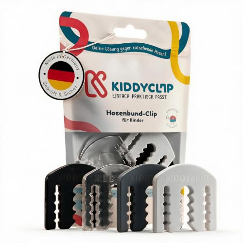 Hosen enger machen Clip Kind & Baby - das Original, Hosenbund enger machen | Kindergürtel Alternative - geprüfte Sicherheit, schadstofffrei & bruchsicher, aus Österreich