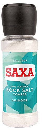 Saxa Coarse Rock Salt Grinder, 200g